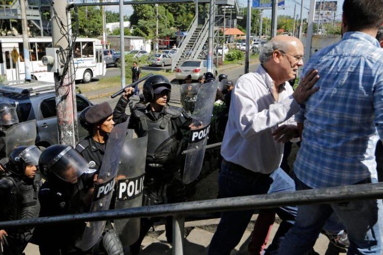 El exilio de un periodista nicaragüense